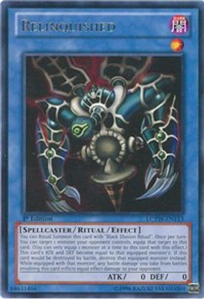 Relinquished (LCYW-EN113) - Legendary Collection 3: Yugi's World 1st Edition - Premium Yugioh Single from Konami - Just $0.74! Shop now at Game Crave Tournament Store