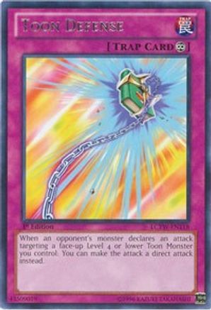 Toon Defense (LCYW-EN118) - Legendary Collection 3: Yugi's World 1st Edition - Premium Yugioh Single from Konami - Just $1.79! Shop now at Game Crave Tournament Store