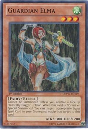 Guardian Elma (LCYW-EN129) - Legendary Collection 3: Yugi's World 1st Edition - Premium Yugioh Single from Konami - Just $0.25! Shop now at Game Crave Tournament Store