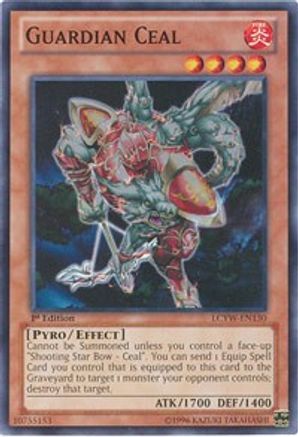 Guardian Ceal (LCYW-EN130) - Legendary Collection 3: Yugi's World 1st Edition - Premium Yugioh Single from Konami - Just $0.50! Shop now at Game Crave Tournament Store