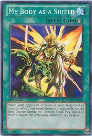 My Body as a Shield (LCYW-EN135) - Legendary Collection 3: Yugi's World 1st Edition - Premium Yugioh Single from Konami - Just $1.14! Shop now at Game Crave Tournament Store