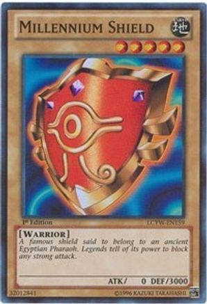 Millennium Shield (LCYW-EN159) - Legendary Collection 3: Yugi's World Unlimited - Premium Yugioh Single from Konami - Just $1.60! Shop now at Game Crave Tournament Store