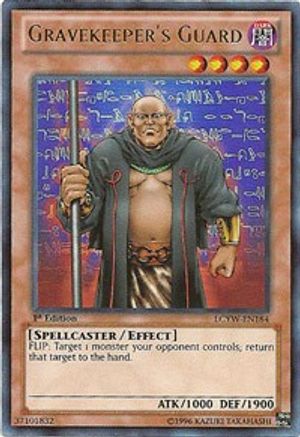Gravekeeper's Guard (LCYW-EN184) - Legendary Collection 3: Yugi's World Unlimited - Premium Yugioh Single from Konami - Just $1.88! Shop now at Game Crave Tournament Store
