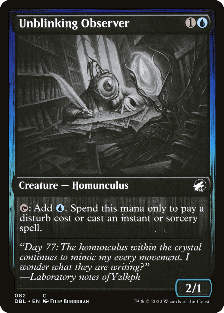 Unblinking Observer (DBL-082) - Innistrad: Double Feature Foil - Premium MTG Single from Wizards of the Coast - Just $0.08! Shop now at Game Crave Tournament Store