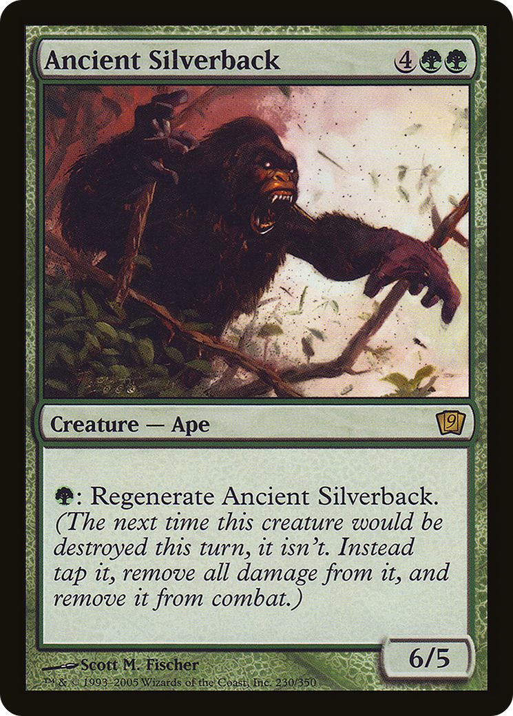 Ancient Silverback (9ED-230★) - Ninth Edition Foil - Premium MTG Single from Wizards of the Coast - Just $0.59! Shop now at Game Crave Tournament Store