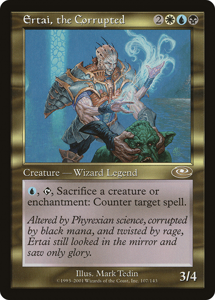 Ertai, the Corrupted (PLS-107) - Planeshift - Premium MTG Single from Wizards of the Coast - Just $0.22! Shop now at Game Crave Tournament Store