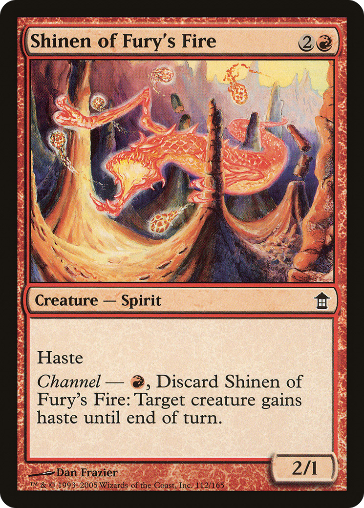 Shinen of Fury's Fire (SOK-112) - Saviors of Kamigawa - Premium MTG Single from Wizards of the Coast - Just $0.08! Shop now at Game Crave Tournament Store
