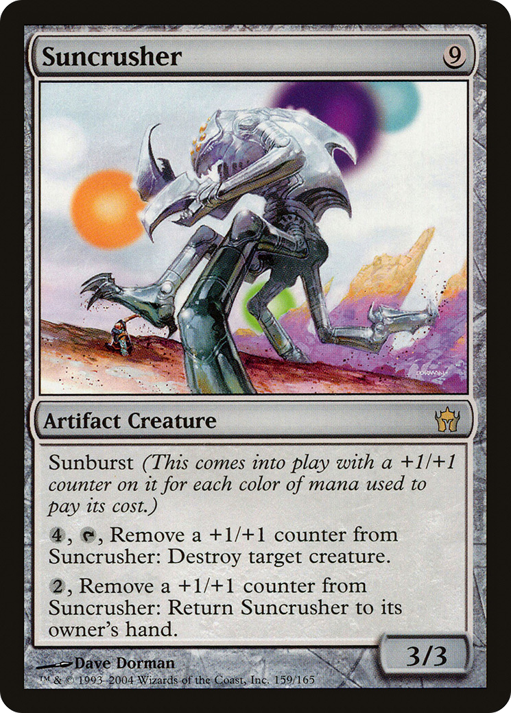 Suncrusher (5DN-159) - Fifth Dawn Foil - Premium MTG Single from Wizards of the Coast - Just $1.60! Shop now at Game Crave Tournament Store