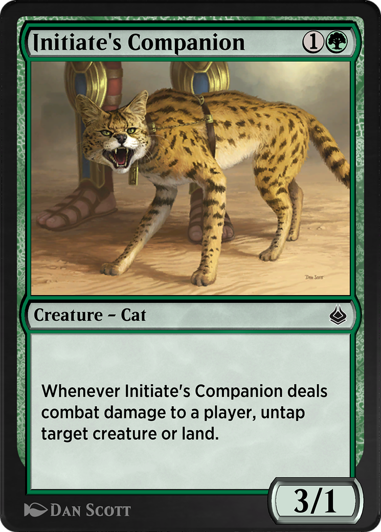 Initiate's Companion (AKR-198) - Amonkhet Remastered - Premium MTG Single from Wizards of the Coast - Just $0! Shop now at Game Crave Tournament Store