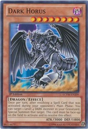 Dark Horus (LCYW-EN209) - Legendary Collection 3: Yugi's World 1st Edition - Premium Yugioh Single from Konami - Just $1.02! Shop now at Game Crave Tournament Store