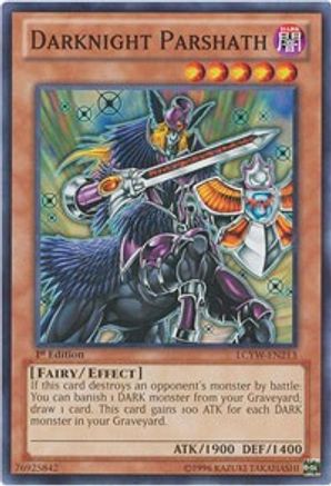 Darknight Parshath (LCYW-EN213) - Legendary Collection 3: Yugi's World 1st Edition - Premium Yugioh Single from Konami - Just $0.08! Shop now at Game Crave Tournament Store