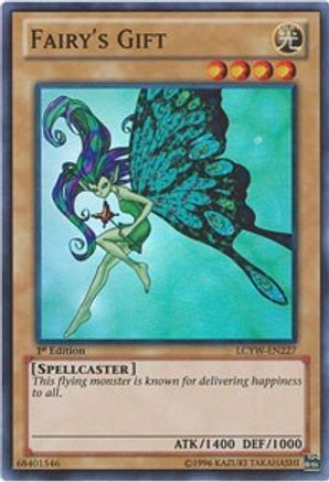 Fairy's Gift (LCYW-EN227) - Legendary Collection 3: Yugi's World Unlimited - Premium Yugioh Single from Konami - Just $1.04! Shop now at Game Crave Tournament Store