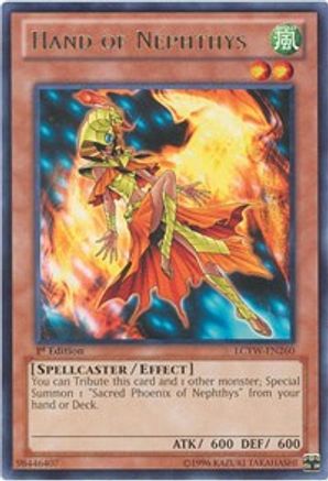 Hand of Nephthys (LCYW-EN260) - Legendary Collection 3: Yugi's World 1st Edition - Premium Yugioh Single from Konami - Just $0.09! Shop now at Game Crave Tournament Store