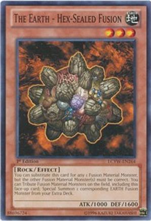 The Earth - Hex-Sealed Fusion (LCYW-EN264) - Legendary Collection 3: Yugi's World 1st Edition - Premium Yugioh Single from Konami - Just $0.08! Shop now at Game Crave Tournament Store