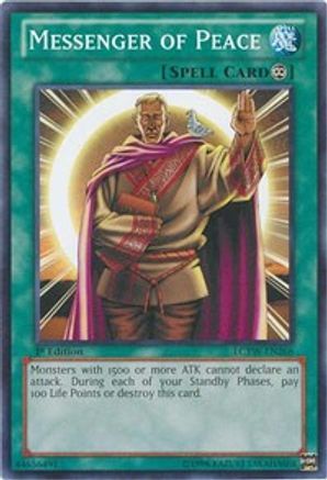 Messenger of Peace (LCYW-EN266) - Legendary Collection 3: Yugi's World 1st Edition - Premium Yugioh Single from Konami - Just $0.89! Shop now at Game Crave Tournament Store
