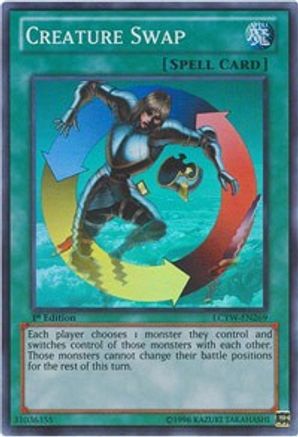 Creature Swap (LCYW-EN269) - Legendary Collection 3: Yugi's World 1st Edition - Premium Yugioh Single from Konami - Just $1.29! Shop now at Game Crave Tournament Store