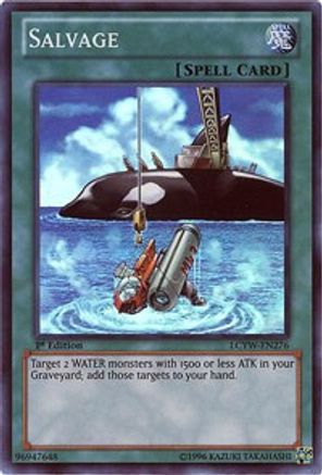 Salvage (LCYW-EN276) - Legendary Collection 3: Yugi's World Unlimited - Premium Yugioh Single from Konami - Just $1.37! Shop now at Game Crave Tournament Store