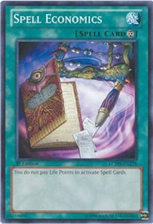 Spell Economics (LCYW-EN278) - Legendary Collection 3: Yugi's World Unlimited - Premium Yugioh Single from Konami - Just $0.48! Shop now at Game Crave Tournament Store