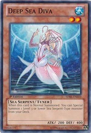 Deep Sea Diva (SDRE-EN010) - Structure Deck: Realm of the Sea Emperor 1st Edition - Premium Yugioh Single from Konami - Just $0.38! Shop now at Game Crave Tournament Store
