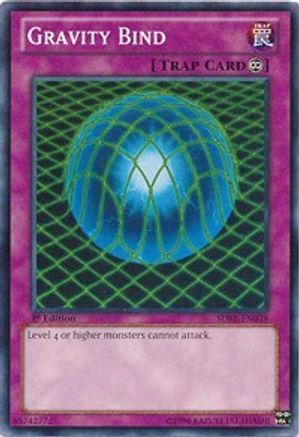 Gravity Bind (SDRE-EN038) - Structure Deck: Realm of the Sea Emperor 1st Edition - Premium Yugioh Single from Konami - Just $0.39! Shop now at Game Crave Tournament Store