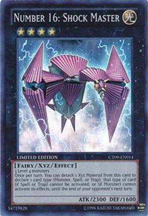 Number 16: Shock Master (CT09-EN014) - 2012 Collectors Tin Limited - Premium Yugioh Single from Konami - Just $1.26! Shop now at Game Crave Tournament Store