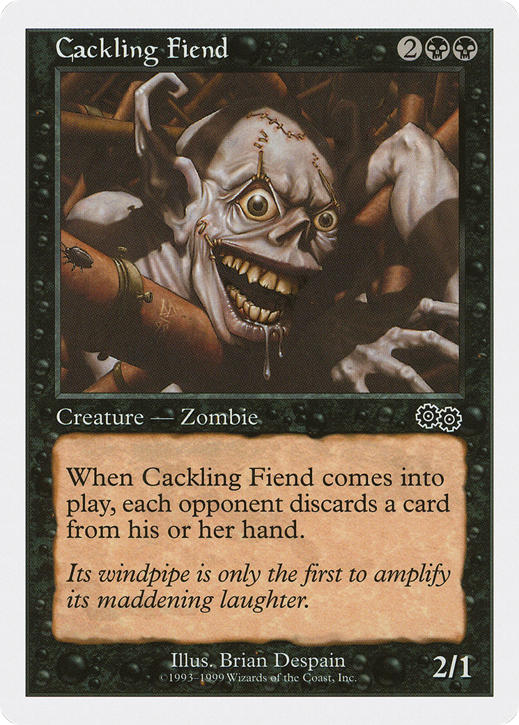 Cackling Fiend (BRB-011) - Battle Royale Box Set - Premium MTG Single from Wizards of the Coast - Just $0.10! Shop now at Game Crave Tournament Store