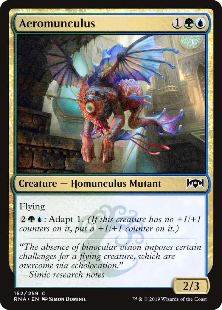 Aeromunculus (RNA-152) - Ravnica Allegiance Foil - Premium MTG Single from Wizards of the Coast - Just $0.02! Shop now at Game Crave Tournament Store
