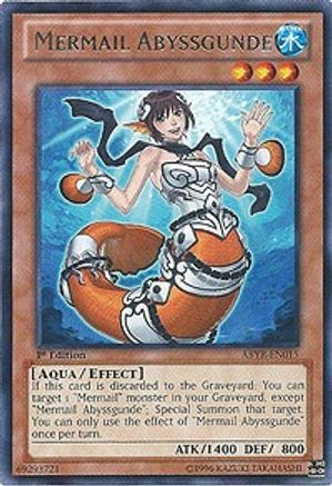 Mermail Abyssgunde (ABYR-EN015) - Abyss Rising 1st Edition - Premium Yugioh Single from Konami - Just $0.77! Shop now at Game Crave Tournament Store