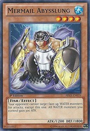 Mermail Abysslung (ABYR-EN019) - Abyss Rising 1st Edition - Premium Yugioh Single from Konami - Just $0.25! Shop now at Game Crave Tournament Store