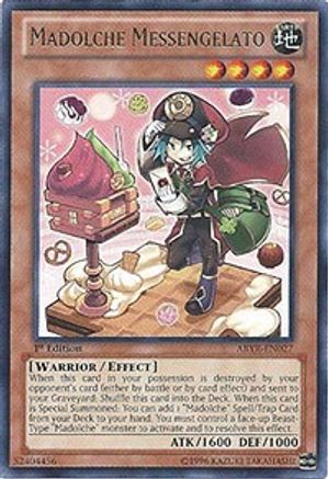 Madolche Messengelato (ABYR-EN027) - Abyss Rising Unlimited - Premium Yugioh Single from Konami - Just $1.67! Shop now at Game Crave Tournament Store