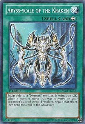 Abyss-scale of the Kraken (ABYR-EN056) - Abyss Rising 1st Edition - Premium Yugioh Single from Konami - Just $0.31! Shop now at Game Crave Tournament Store