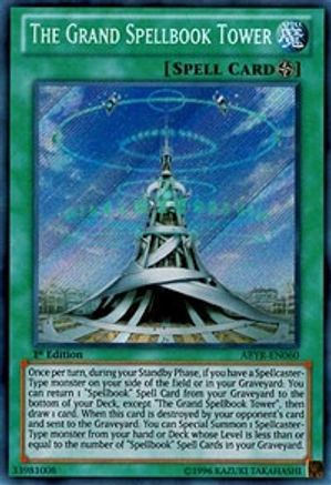 The Grand Spellbook Tower (ABYR-EN060) - Abyss Rising 1st Edition - Premium Yugioh Single from Konami - Just $18.57! Shop now at Game Crave Tournament Store