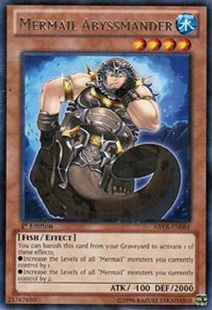 Mermail Abyssmander (ABYR-EN081) - Abyss Rising Unlimited - Premium Yugioh Single from Konami - Just $0.34! Shop now at Game Crave Tournament Store