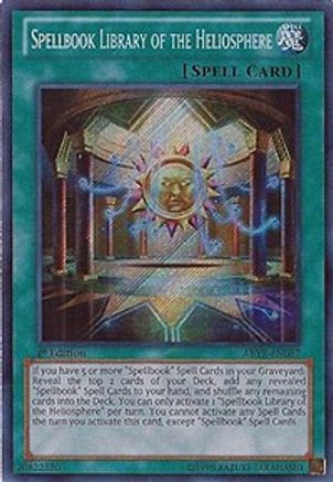 Spellbook Library of the Heliosphere (ABYR-EN087) - Abyss Rising 1st Edition - Premium Yugioh Single from Konami - Just $1.58! Shop now at Game Crave Tournament Store
