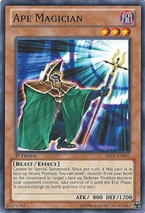 Ape Magician (ABYR-EN092) - Abyss Rising 1st Edition - Premium Yugioh Single from Konami - Just $0.25! Shop now at Game Crave Tournament Store
