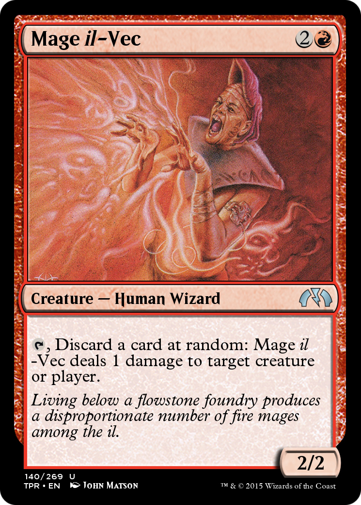 Mage il-Vec (TPR-140) - Tempest Remastered Foil - Premium MTG Single from Wizards of the Coast - Just $0! Shop now at Game Crave Tournament Store