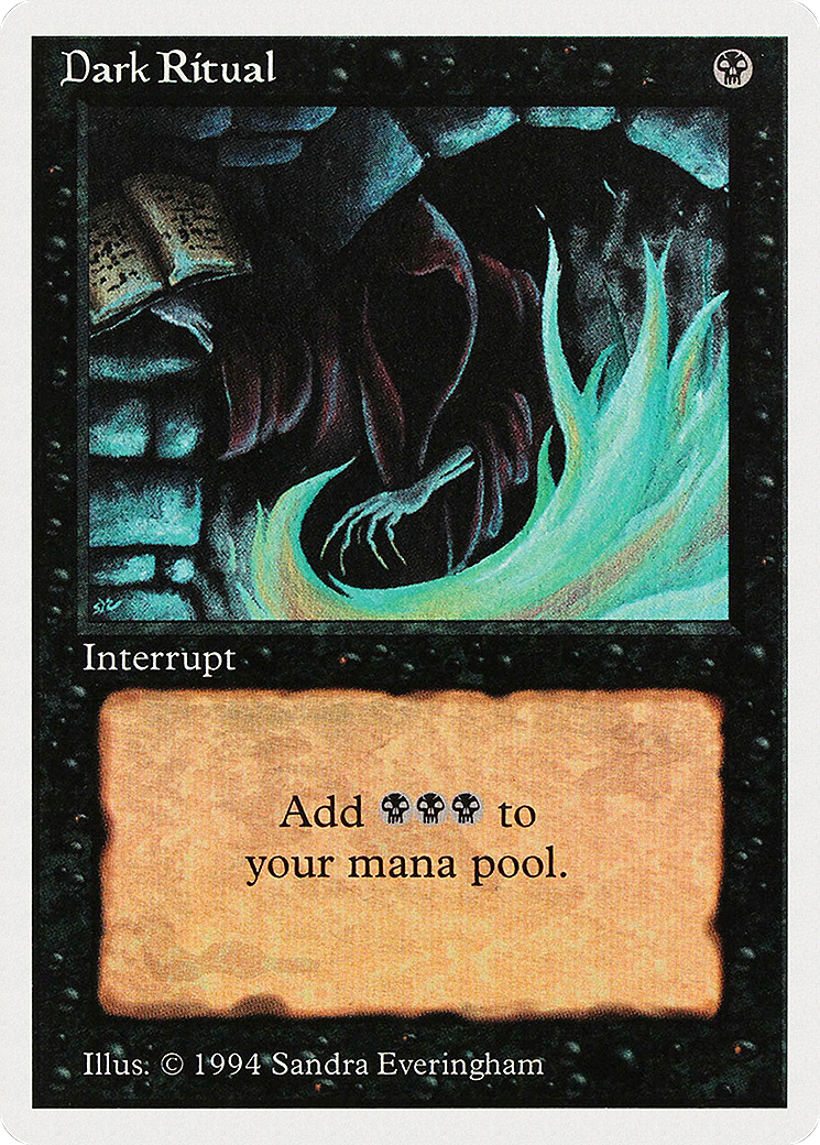Dark Ritual (SUM-099) - Summer Magic / Edgar - Premium MTG Single from Wizards of the Coast - Just $0.24! Shop now at Game Crave Tournament Store