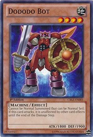 Dododo Bot (CBLZ-EN001) - Cosmo Blazer Unlimited - Premium Yugioh Single from Konami - Just $0.08! Shop now at Game Crave Tournament Store