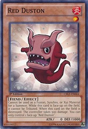 Red Duston (CBLZ-EN044) - Cosmo Blazer Unlimited - Premium Yugioh Single from Konami - Just $0.25! Shop now at Game Crave Tournament Store