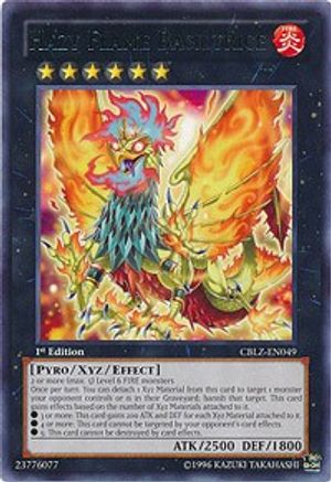 Hazy Flame Basiltrice (CBLZ-EN049) - Cosmo Blazer 1st Edition - Premium Yugioh Single from Konami - Just $0.25! Shop now at Game Crave Tournament Store
