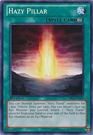 Hazy Pillar (CBLZ-EN060) - Cosmo Blazer 1st Edition - Premium Yugioh Single from Konami - Just $0.25! Shop now at Game Crave Tournament Store
