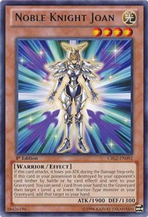 Noble Knight Joan (CBLZ-EN092) - Cosmo Blazer 1st Edition - Premium Yugioh Single from Konami - Just $0.25! Shop now at Game Crave Tournament Store