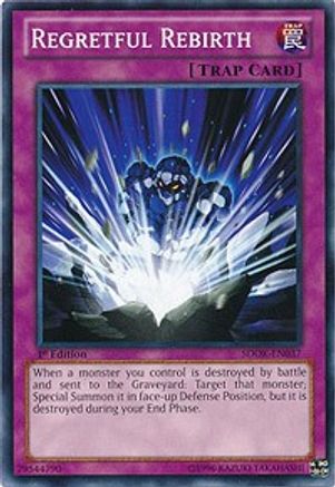 Regretful Rebirth (SDOK-EN037) - Structure Deck: Onslaught of the Fire Kings 1st Edition - Premium Yugioh Single from Konami - Just $0.25! Shop now at Game Crave Tournament Store