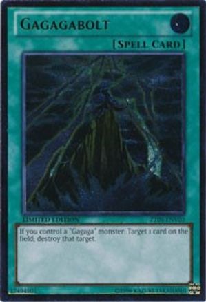 Gagagabolt (ZTIN-ENV03) - 2013 Zexal Collection Tin Limited - Premium Yugioh Single from Konami - Just $0.25! Shop now at Game Crave Tournament Store