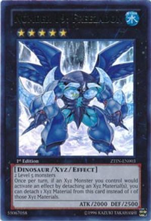 Number 19: Freezadon (ZTIN-EN003) - 2013 Zexal Collection Tin 1st Edition - Premium Yugioh Single from Konami - Just $0.51! Shop now at Game Crave Tournament Store