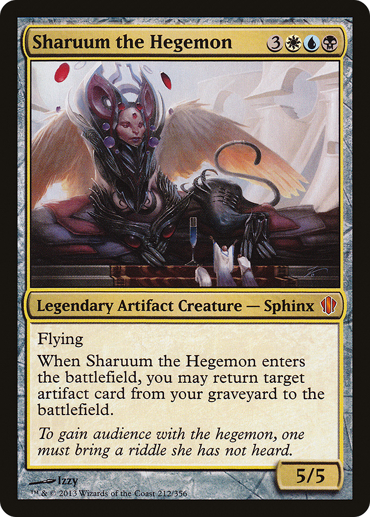 Sharuum the Hegemon (C13-212) - Commander 2013 - Premium MTG Single from Wizards of the Coast - Just $0.65! Shop now at Game Crave Tournament Store