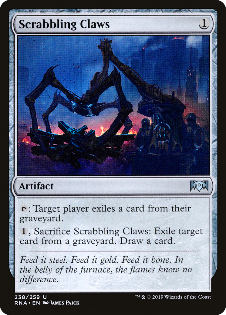 Scrabbling Claws (RNA-238) - Ravnica Allegiance Foil - Premium MTG Single from Wizards of the Coast - Just $0.61! Shop now at Game Crave Tournament Store