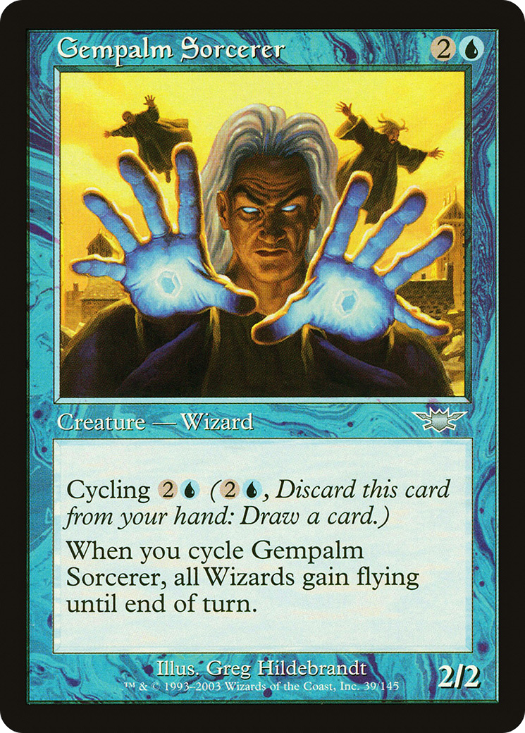 Gempalm Sorcerer (LGN-039) - Legions - Premium MTG Single from Wizards of the Coast - Just $0.08! Shop now at Game Crave Tournament Store