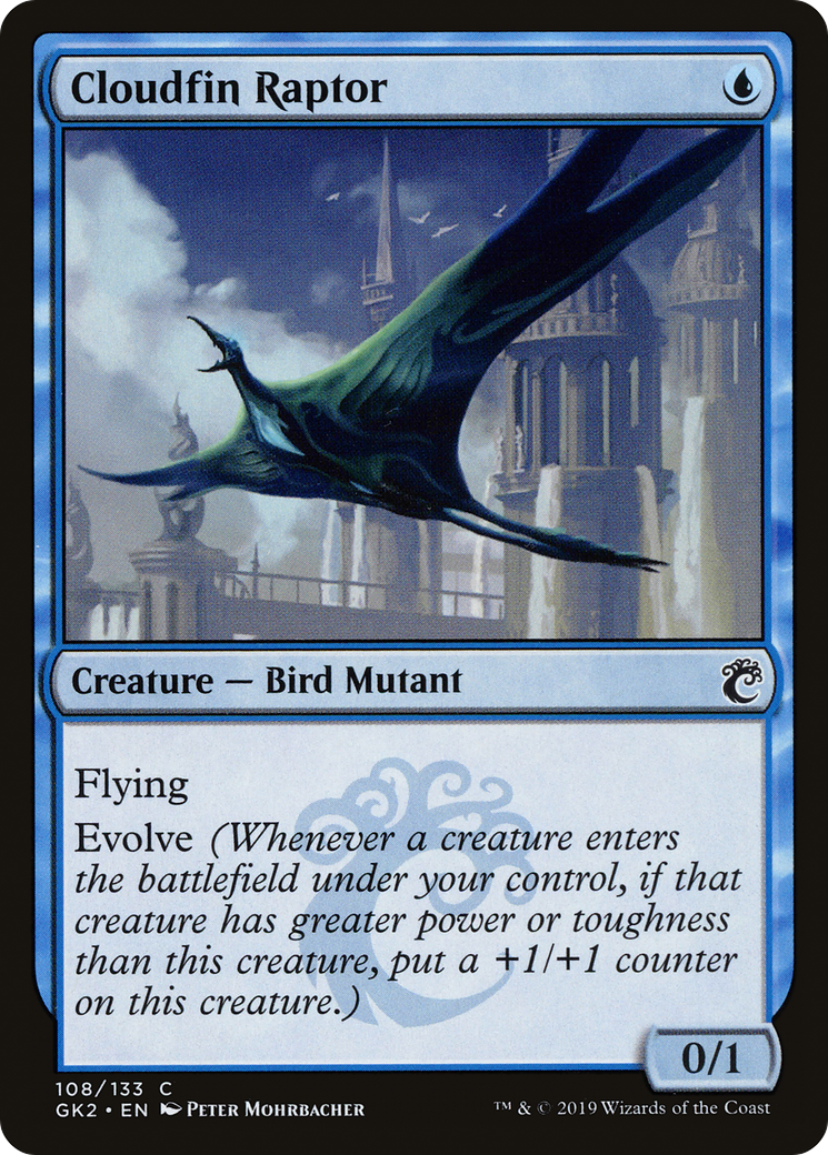 Cloudfin Raptor (GK2-108) - RNA Guild Kit - Premium MTG Single from Wizards of the Coast - Just $0.08! Shop now at Game Crave Tournament Store