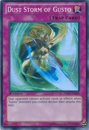 Dust Storm of Gusto (HA07-EN029) - Hidden Arsenal 7: Knight of Stars Unlimited - Premium Yugioh Single from Konami - Just $0.28! Shop now at Game Crave Tournament Store